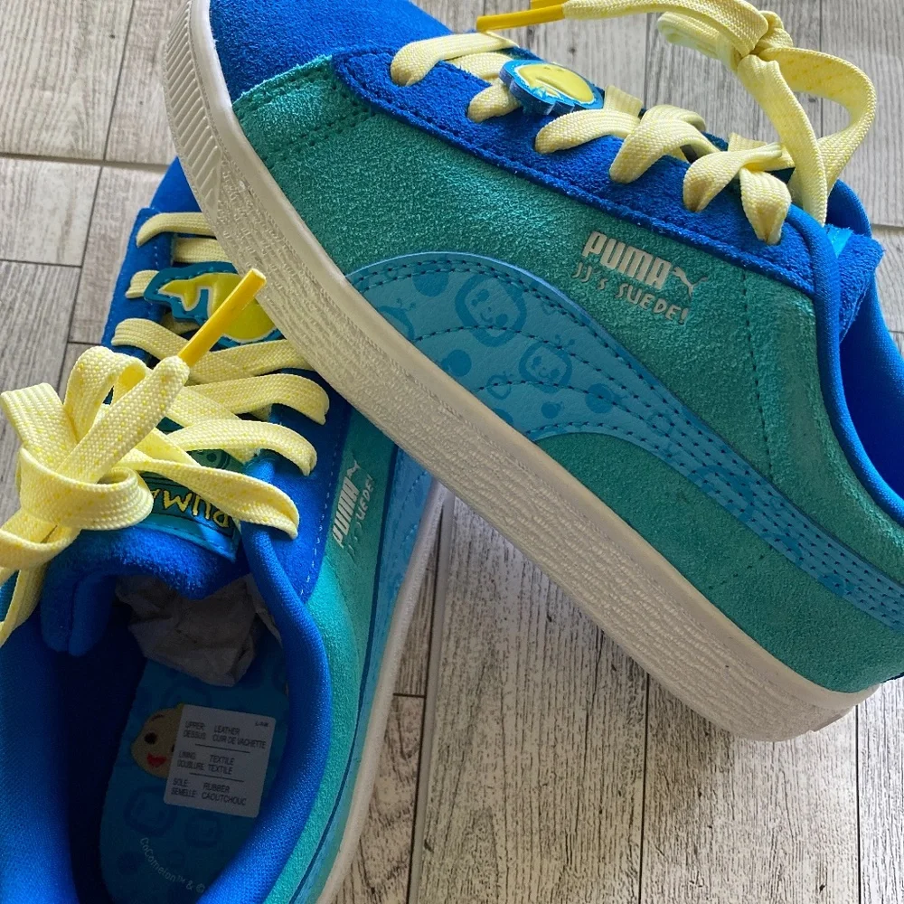Puma Cocomelon X Suede Lace up Sneaker